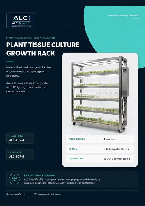 Plant Tissue Culture Growth Rack