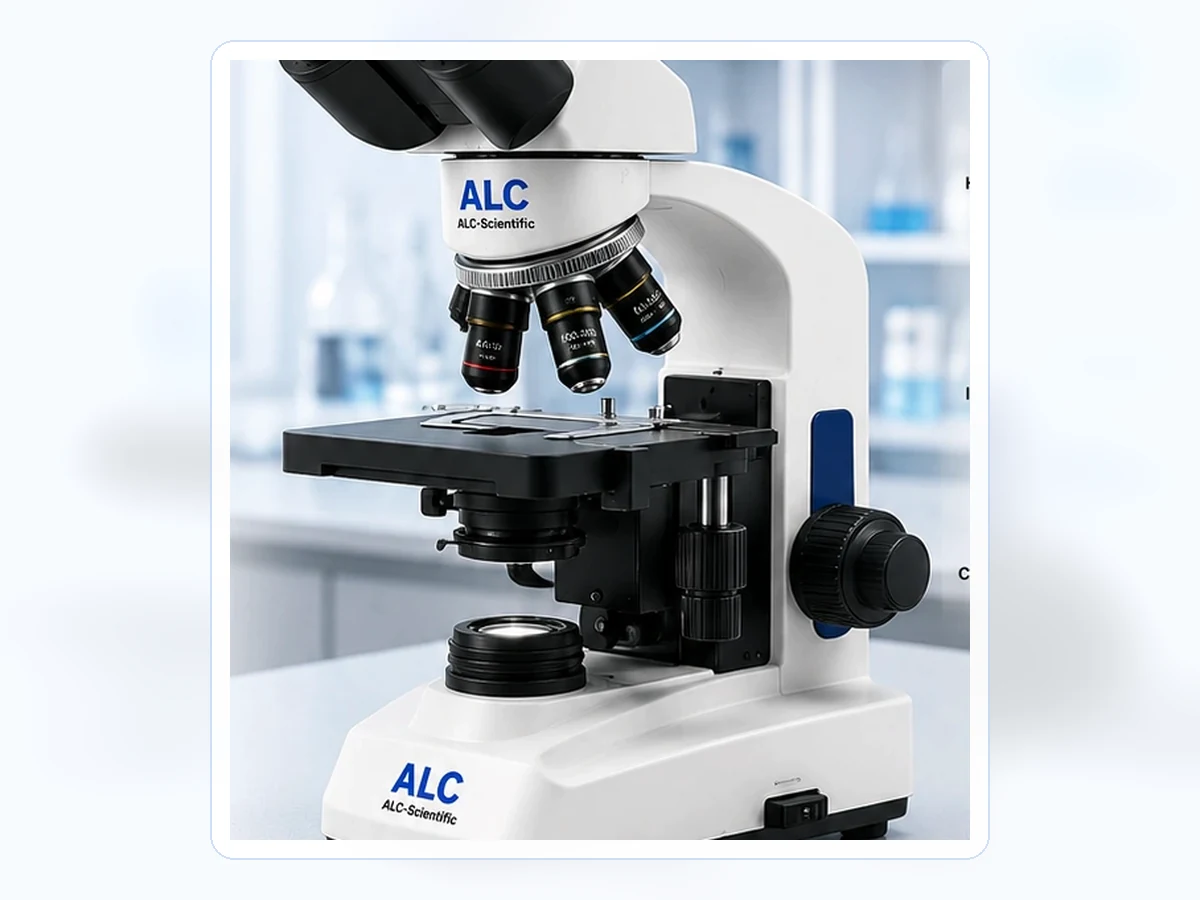 Compound Microscope illustration